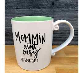 This Mom Inspirational Saying Coffee Mug 16oz 473ml Embossed Tea Cup by Blue Sky is made with love by Premier Homegoods! Shop more unique gift ideas today with Spots Initiatives, the best way to support creators.