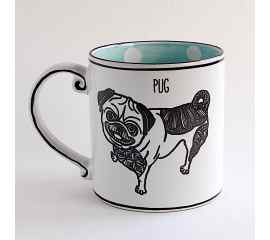 This Pug Dog Ceramic Coffee Mug Beverage Cup 21oz by Blue Sky Kitchen Home Décor is made with love by Premier Homegoods! Shop more unique gift ideas today with Spots Initiatives, the best way to support creators.