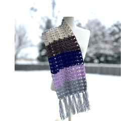 This Girls Colorful Scarf is made with love by Classy Crafty Wife! Shop more unique gift ideas today with Spots Initiatives, the best way to support creators.