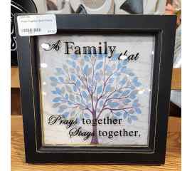 This Pray Together Picture is made with love by Perfectly Imperfect Home Boutique! Shop more unique gift ideas today with Spots Initiatives, the best way to support creators.
