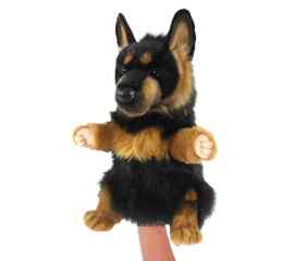 This German Shepherd Dog Puppet True to Life Look Soft Plush Animal Learning Toy is made with love by Premier Homegoods! Shop more unique gift ideas today with Spots Initiatives, the best way to support creators.