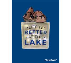 This Life is Better at the Lake is made with love by Duo Deesigns! Shop more unique gift ideas today with Spots Initiatives, the best way to support creators.