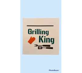 This Grilling King is made with love by Duo Deesigns! Shop more unique gift ideas today with Spots Initiatives, the best way to support creators.