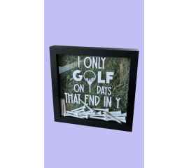 This I Only Golf on Days That End in Y is made with love by Duo Deesigns! Shop more unique gift ideas today with Spots Initiatives, the best way to support creators.