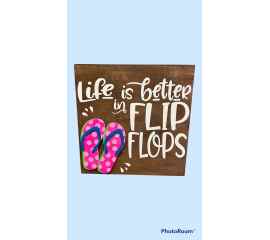 This Life is Better in Flip Flops is made with love by Duo Deesigns! Shop more unique gift ideas today with Spots Initiatives, the best way to support creators.