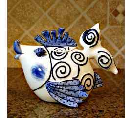 This Blue Ocean Fish Teapot is made with love by Premier Homegoods! Shop more unique gift ideas today with Spots Initiatives, the best way to support creators.