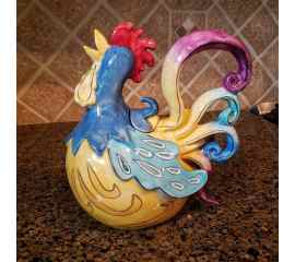 This Gabby Glee Chicken Rooster Teapot is made with love by Premier Homegoods! Shop more unique gift ideas today with Spots Initiatives, the best way to support creators.