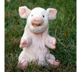 This Pig Hand Puppet by Hansa True to Life Soft Plush Animal Learning Toy is made with love by Premier Homegoods! Shop more unique gift ideas today with Spots Initiatives, the best way to support creators.