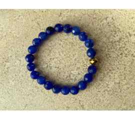 This Blue Crystal Stretchy Bracelet is made with love by Adelu Jewelry! Shop more unique gift ideas today with Spots Initiatives, the best way to support creators.