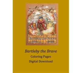 This "Bartleby the Brave" Coloring Pages (PDF) is made with love by Victoria J. Hyla (Author)/Victorious Editing Services! Shop more unique gift ideas today with Spots Initiatives, the best way to support creators.