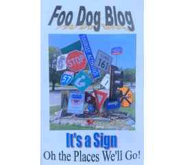 This It's a Sign: Oh the Places We'll Go! (Foo Dog Blog Mini Book) is made with love by Victoria J. Hyla (Author)/Victorious Editing Services! Shop more unique gift ideas today with Spots Initiatives, the best way to support creators.