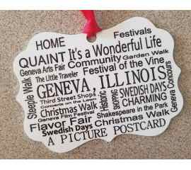 This Geneva Illinois Ornament is made with love by Studio Patty D! Shop more unique gift ideas today with Spots Initiatives, the best way to support creators.
