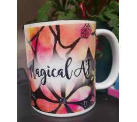 This Magical AF Coffee Cup is made with love by Studio Patty D! Shop more unique gift ideas today with Spots Initiatives, the best way to support creators.