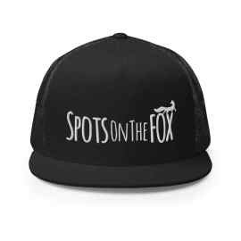 This Full-Reverse SOTF Logo 5 Panel Trucker Hat in Black is made with love by Spots On The FOX! Shop more unique gift ideas today with Spots Initiatives, the best way to support creators.