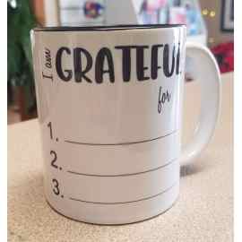 This Gratitude Mug is made with love by Studio Patty D! Shop more unique gift ideas today with Spots Initiatives, the best way to support creators.