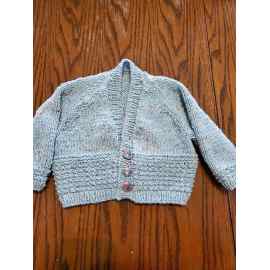 This Hand Knit Baby Boy Sweater - Bob is made with love by Kool Knits! Shop more unique gift ideas today with Spots Initiatives, the best way to support creators.