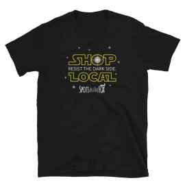 This SHOP LOCAL + RESIST THE DARK SIDE. is made with love by Spots On The FOX! Shop more unique gift ideas today with Spots Initiatives, the best way to support creators.