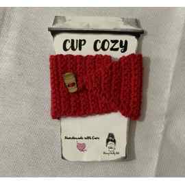 This Coffee Cup Cozy - Red is made with love by Classy Crafty Wife! Shop more unique gift ideas today with Spots Initiatives, the best way to support creators.