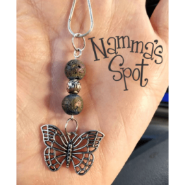 This Essential Oil Charms Necklace Car Diffuser Set of Three is made with love by Namma's Spot! Shop more unique gift ideas today with Spots Initiatives, the best way to support creators.