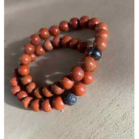This Red Jasper Chakra healing bracelet by Earth Karma is made with love by EARTH KARMA! Shop more unique gift ideas today with Spots Initiatives, the best way to support creators.