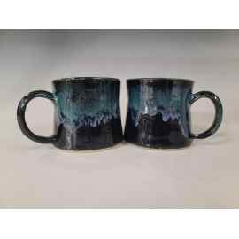 This Blue green mug is made with love by Kneaded Earth! Shop more unique gift ideas today with Spots Initiatives, the best way to support creators.