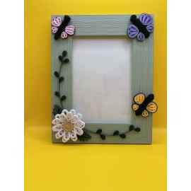 This Frame is made with love by Quill Girl Creations! Shop more unique gift ideas today with Spots Initiatives, the best way to support creators.