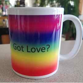 This Got Love? Coffee Mug is made with love by Studio Patty D at Image Awards! Shop more unique gift ideas today with Spots Initiatives, the best way to support creators.