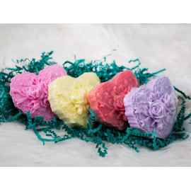 This Flowers and Lace Heart Soaps is made with love by Sudzy Bums! Shop more unique gift ideas today with Spots Initiatives, the best way to support creators.