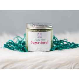 This Juicy Pear Organic Sugar Scrub is made with love by Sudzy Bums! Shop more unique gift ideas today with Spots Initiatives, the best way to support creators.