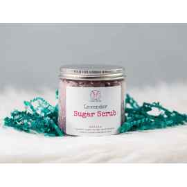 This Lavender Organic Sugar Scrub is made with love by Sudzy Bums! Shop more unique gift ideas today with Spots Initiatives, the best way to support creators.