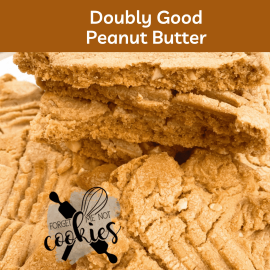 This Doubly Good Peanut Butter Cookies is made with love by Forget Me Not Cookies! Shop more unique gift ideas today with Spots Initiatives, the best way to support creators.