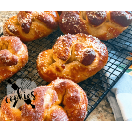 This Fresh Soft Pretzels is made with love by Forget Me Not Cookies! Shop more unique gift ideas today with Spots Initiatives, the best way to support creators.