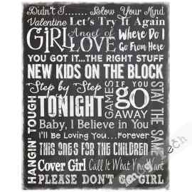 This New Kids on the Block Favorite Songs Word Art is made with love by Imagetech Designs! Shop more unique gift ideas today with Spots Initiatives, the best way to support creators.