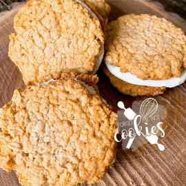 This Oatmeal Cream Pie by the half dozen is made with love by Forget Me Not Cookies! Shop more unique gift ideas today with Spots Initiatives, the best way to support creators.
