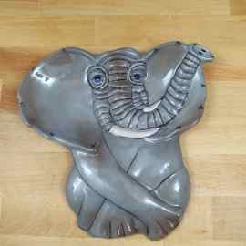 This Elephant Spoon Rest Ceramic by Blue and Sky Lynda Corneille is made with love by Premier Homegoods! Shop more unique gift ideas today with Spots Initiatives, the best way to support creators.