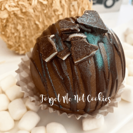 This Traditional Hot Cocoa Bombs is made with love by Forget Me Not Cookies! Shop more unique gift ideas today with Spots Initiatives, the best way to support creators.