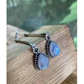 This Long Moonstone and sterling silver earrings by Earth Karma is made with love by EARTH KARMA! Shop more unique gift ideas today with Spots Initiatives, the best way to support creators.