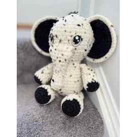 This Speckled Elephant - Crochet Handmade is made with love by Classy Crafty Wife! Shop more unique gift ideas today with Spots Initiatives, the best way to support creators.