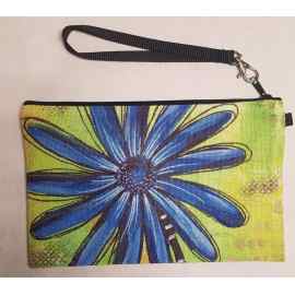 This Wristlet "Blue Daisy" is made with love by Studio Patty D at Image Awards! Shop more unique gift ideas today with Spots Initiatives, the best way to support creators.