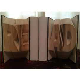 This Folded Book READ Bookends - Customized Gift is made with love by Victoria J. Hyla (Author)/Victorious Editing Services! Shop more unique gift ideas today with Spots Initiatives, the best way to support creators.