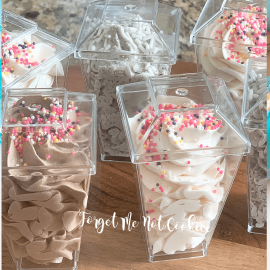 This Frosting Shots is made with love by Forget Me Not Cookies! Shop more unique gift ideas today with Spots Initiatives, the best way to support creators.