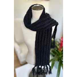 This Black Scarf is made with love by Classy Crafty Wife! Shop more unique gift ideas today with Spots Initiatives, the best way to support creators.