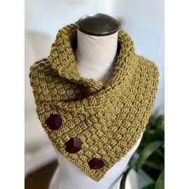 This The Fern Leaves Cowl is made with love by Classy Crafty Wife! Shop more unique gift ideas today with Spots Initiatives, the best way to support creators.