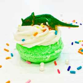 This Dino Donut Bath Bomb - Green is made with love by Calla Lily Cosmetics! Shop more unique gift ideas today with Spots Initiatives, the best way to support creators.