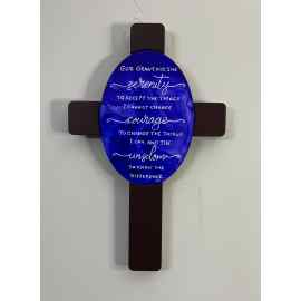 This Serenity Prayer Cross is made with love by Designs by Starla! Shop more unique gift ideas today with Spots Initiatives, the best way to support creators.