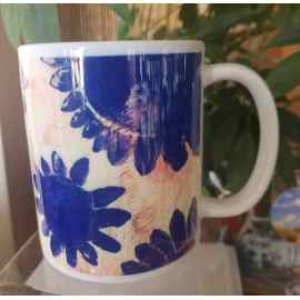 This "Blue Daisy" 11 oz mug is made with love by Studio Patty D at Image Awards! Shop more unique gift ideas today with Spots Initiatives, the best way to support creators.