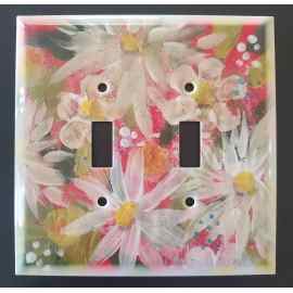 This Double Switch Plate Cover - Pink Floral is made with love by Studio Patty D at Image Awards! Shop more unique gift ideas today with Spots Initiatives, the best way to support creators.