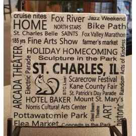This St. Charles trivet is made with love by Studio Patty D! Shop more unique gift ideas today with Spots Initiatives, the best way to support creators.