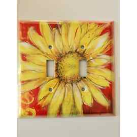 This Double Switch Plate Cover - Sunflower is made with love by Studio Patty D at Image Awards! Shop more unique gift ideas today with Spots Initiatives, the best way to support creators.