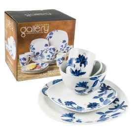 This Dinnerware Set 16 Piece by Tabletops Gallery Blue Star Flower Design Square is made with love by Premier Homegoods! Shop more unique gift ideas today with Spots Initiatives, the best way to support creators.